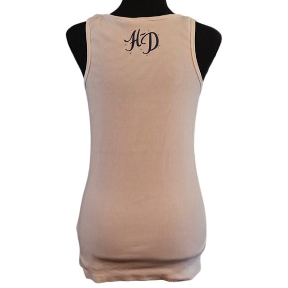 Harley Davidson Rhinestone Tank Top Size Medium - Picture 6 of 9